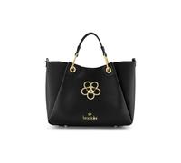 Braccialini Amy Bijoux Bolso de mano de tamaño mediano con un encanto sofisticado y versátil, ideal para el uso diario. La silueta limpia se ve realzada por el exclusivo colgante joya en forma, Negro