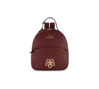 Braccialini Amy Bijoux - Mochila compacta de piel sintética color polvo, diseño esencial y contemporáneo. El modelo se ve enriquecido con la joyería símbolo de la temporada: una margarita sonriente