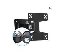 (Braccio in plastica) Supporto TV da parete universale regolabile, girevole a 180 gradi, supporto TV