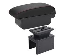 Bracciolo Universale Per Auto Accessori Parti Di Modifica E Retrofit Caja(C1 Black red No USB)