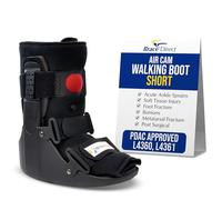 Brace Align Air CAM Walker - Botas de fractura para caminar médicas cortas para recuperación de lesiones de pie y tobillo (PDAC L4360/L4361), talla XS (zapatos de EE. UU. para hombres 3-4 / mujeres 4
