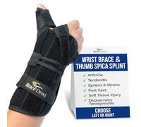 Brace Direct Férulas estabilizadoras universales para pulgar, espica y muñequera médica, artritis, tenonitis, tenosinovitis de Quervain, Universal Left