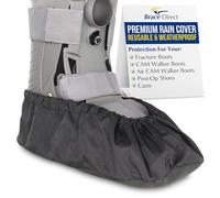 Brace Direct Funda impermeable para botas de senderismo y zapatos de recuperación con alta elasticidad e impermeable para una protección completa; se mantiene seco y limpio; antideslizante