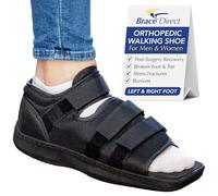 Brace Direct Zapato de recuperación postoperatoria, zapato médico ajustable para caminar para soporte postoperatorio o operación, pie o dedo roto del pie, fracturas de estrés, juanetes para pie