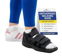 Brace Direct Zapato de recuperación postoperatoria, zapato médico ajustable para caminar para soporte postoperatorio o operación, pie o dedo roto del pie, fracturas de estrés, juanetes para pie