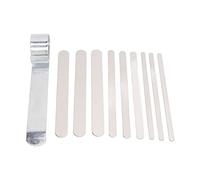 Bracelet Bending Bar Kit High Hardness Alloy Steel Jewelry Making Tool with 9 Aluminium Rods for DIY Bracelets Bangles Crafting Christmas Gifts