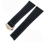 Bracelet de montre 20 mm 22 mm en toile et nylon avec boucle déployante noire pour montre Carrera Aquaracer Series