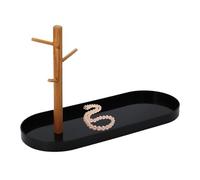 Bracelet Organizer - 4.72x11.81x7.2in Rings Tray Stand, Multipurpose Jewelry Holder, Wooden Branch Rack | Multifunctional Vanity Organizer for Living Room Display Storage Accessories Home Decor Stand