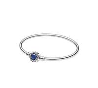 Braceletas de moda, pulsera colgante, pulseras plateadas de mariposa Momentos del corazón Beads & amp; Bracelets de la cadena Pavé Amistad Bangles-PTB085,17 cm (color: plata, tamaño: 20 cm)