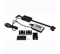 Braceletlxy Kit de Lectura Digital, Kit de Lectura preciso Pantalla LCD Escala Lineal remota para fresadoras o tornos Medir Ruler Digital Readout Lineal Scale Lineal,0 to 300mm