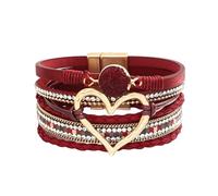Bracelets and Glass Beaded Bracelet Elegant Polished Finish Unisex For Any Occasion Big Hoop Earrings for