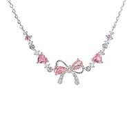 Bracelets Bow Zircon Bracelet Adjustable Bow Beaded Chain Bracelet Gold Friendship Temperature