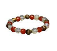 Bracelets Cherry Green Bracelet Women's Summer and Prosperous Career Transfer Beads Crystal Hand Earring