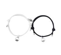 Bracelets Couple Bracelet Magnet A Pair of Students Male and Female Hand Jewelry Christmas Earrings for (H-b, One Size)