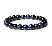 Bracelets for Women Crystal Bracelet Jewelry Energy rystal Yoga Bracelet Drop-Lightning Blue_6mm Beads