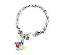Bracelets Heart Print Double Bracelet To Irradiation Luminous Couple Hand Seal
