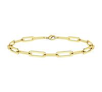 Bracelets Plated Gold Bead 4mm Bracelet Paper Clip Bracelet Gold Fashion Christmas Earrings for