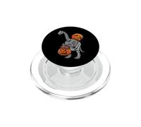 Brachiosaurus Apatosaurus Dinosaurio Esqueleto Calabaza Dino Niño PopSockets PopGrip para MagSafe