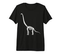 Brachiosaurus Esqueleto Fósil Dinosaurio Paleontólogo Dino Camiseta Premium