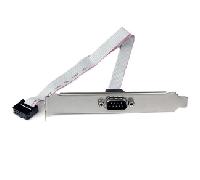 Startech Serial To Motherboard Header Slot Plate One Size Gray