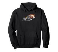 Bracket Racing Pista De Aceleracion Sudadera con Capucha