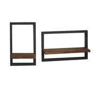Brackets de pared para jarrones, decoración Shelves Set, Brackets para pared Display, Floating Shelves for Plants, Decorative Wall Mount Brackets, Shelf Brackets for Living Room, Multi-Use Floating