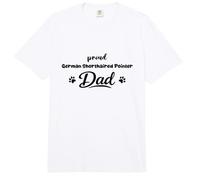 Braco Alemán De Pelo Corto Perro Orgulloso Pata De Papá Comfort Colors Adult Heavyweight T-Shirt