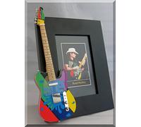 Brad Paisley miniatura guitarra marco de fotos de camuflaje SPLASH