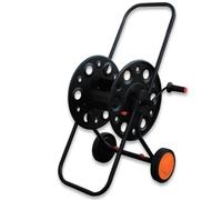 BRADAS Carro portamangueras 100m 1/2' carrete portamangueras metálico carro...