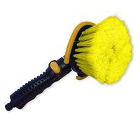 Bradas ES2531 - Cepillo de Lavado de Coche Azul con Interruptor de Encendido/Apagado, Amarillo, 10 x 5 x 5 cm
