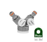 Bradas, modelo wl-2222, válvula de paso para sistema de riego, ideal