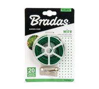 Bradas tyd1x50, alambre plastificado con abrazadera para plantas, idea