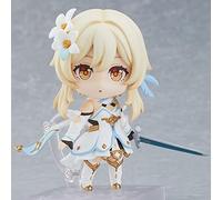 BRADEC Aether Lumine, Mini Clay Figure 10cm Sculpture, Genshin Impact, Anime Game PVC Figure Models, Otaku Anime Fan Regalo de cumpleaños, Juguete Coleccionable para Adultos, Decoración de Escritorio