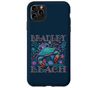 BRADLEY BEACH NEW JERSEY BLUE CRAB VERANO PLAYA VACACIONES Arte Carcasa para iPhone 11 Pro Max