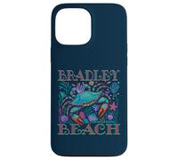 BRADLEY BEACH NEW JERSEY BLUE CRAB VERANO PLAYA VACACIONES Arte Carcasa para iPhone 13 Pro Max
