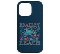 BRADLEY BEACH NEW JERSEY BLUE CRAB VERANO PLAYA VACACIONES Arte Carcasa para iPhone 14 Pro Max