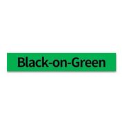 Brady BMP21-Lab/Plus M210 Etiqueta Cinta de reemplazo Compatible con(Black-on-Green)