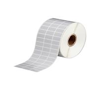 Brady BPT-5-7563-2.5 etiqueta de poliéster mate metalizado 25,40 x 12,70 mm