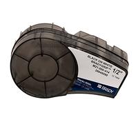 Brady ( M21-500-414 ) Material de impresión BradyGrip para cinta de cierre para BMP21-PLUS; BMP21-LAB; BMP21 12.70 mm x 3.048 m Negro sobre blanco