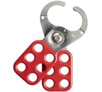 Brady - Cerrojo de acero con mango recubierto de vinilo, 1" Inside Jaw Diameter, 12