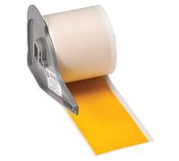 Brady Cinta adhesiva permanente de vinilo para todo tipo de clima para impresoras M710 y BMP71, 2 pulgadas x 50 pies, color amarillo. M7C-2000-595-YL