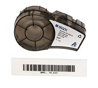 Brady Cinta de Poliéster M210/M211 - Etiquetas criogénicas autolaminadas laboratorio, gestión de cables, negro sobre blanco (19.05x6.40m) - M21-750-461-AW