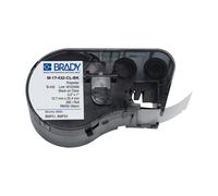 Brady M-17-432-CL-BK Etiquetas de poliéster de 12,7 mm x 25,4 mm (original)