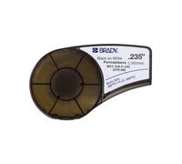 Brady M21-125-C-342 cinta termorretráctil negro sobre blanco 6,00 mm x 2,10 m