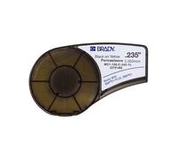 Brady M21-125-C-342-YL cinta termorretráctil negro sobre amarillo 6,00 mm x 2,10 m