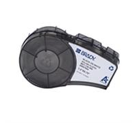 Brady M21-136-499 cinta de tela de naylon negra sobre blanco 38,10 mm x 19,05 mm