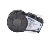 Brady M21-136-499 cinta de tela de naylon negra sobre blanco 38,10 mm x 19,05 mm