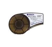 Brady M21-187-C-342 cinta termorretráctil negro sobre blanco 8,51 mm x 2,10 m (original)