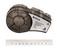 Brady M21-250-423 cinta de poliéster negro sobre blanco 6,35 mm x 6,40 m (original)