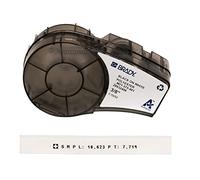 Brady ( M21-375-461-AW ) Cinta de poliéster para BMP21-PLUS; BMP21-LAB; BMP21 9.53 mm x 6.40 m Negro sobre blanco